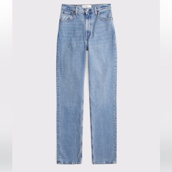 Abercrombie & Fitch The 90’s Straight Ultra High Rise Jean
Curve Love - Picture 2 of 5